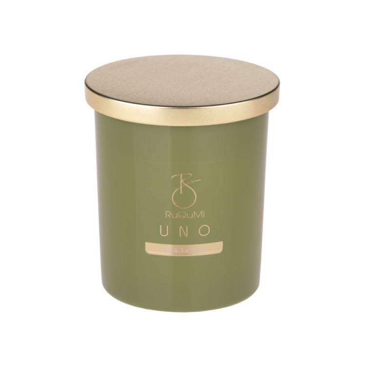 Świeca sojowa zapachowa Ruqumi Uno Matcha 170g